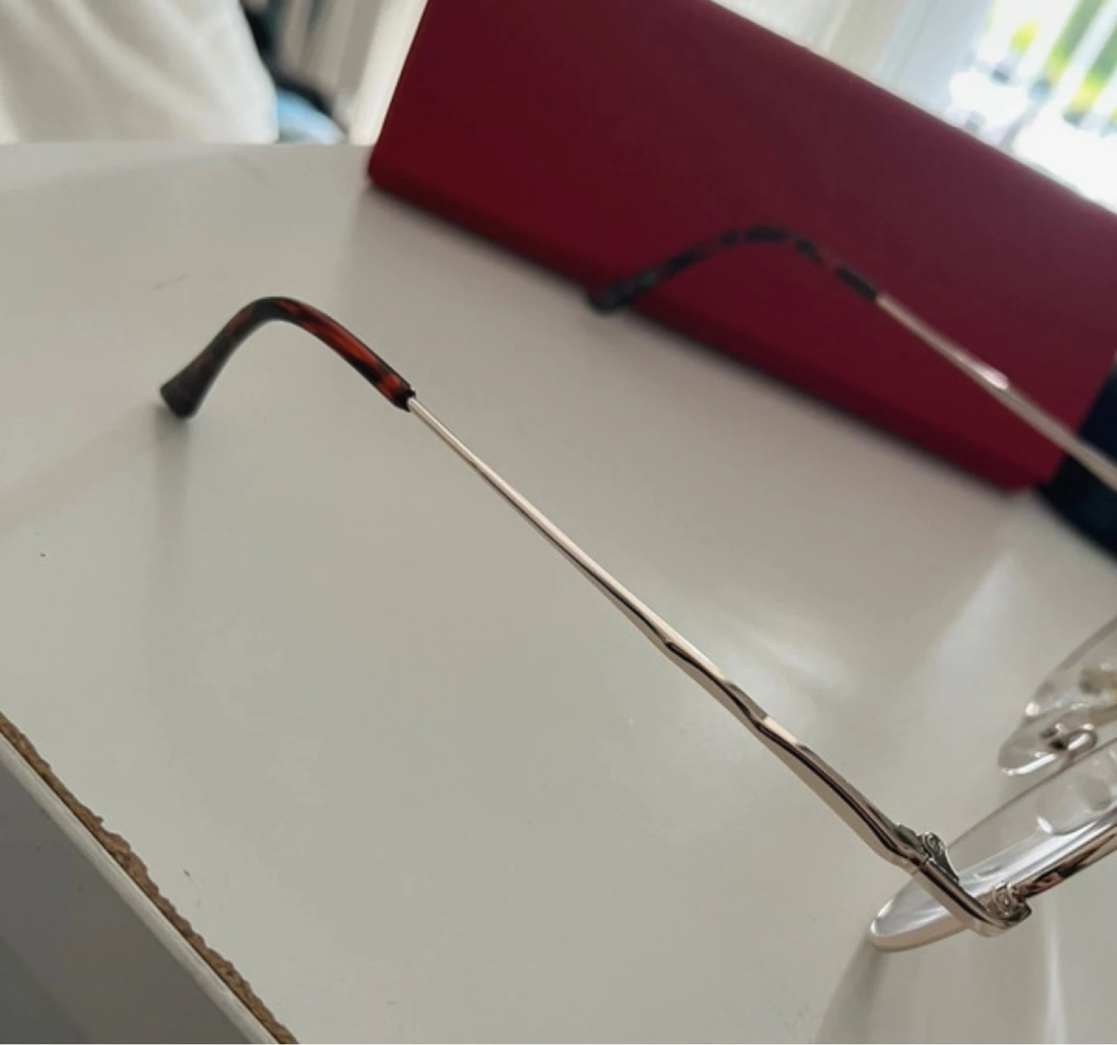 Armazón de gafas MOREL - Estuche rojo - Precio negociable – photo 3